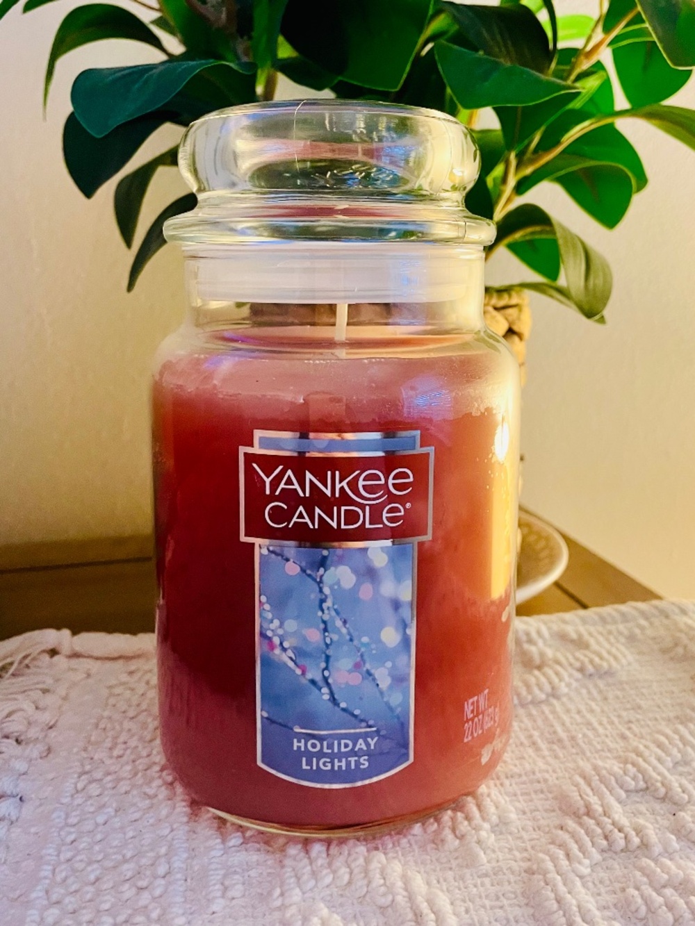Yankee Candle Holiday Lights Original Large Jar